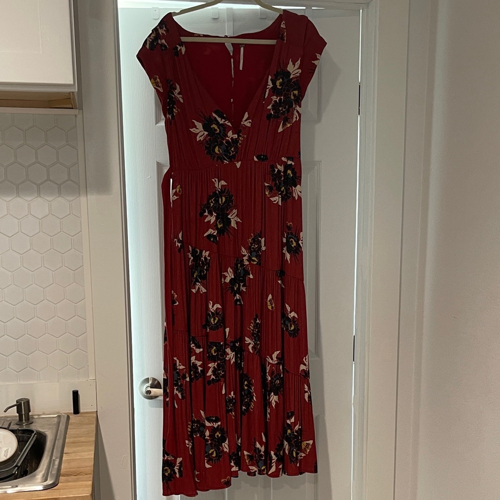 Free People Twirly Floral Women's Dress - Picture 2 of 7